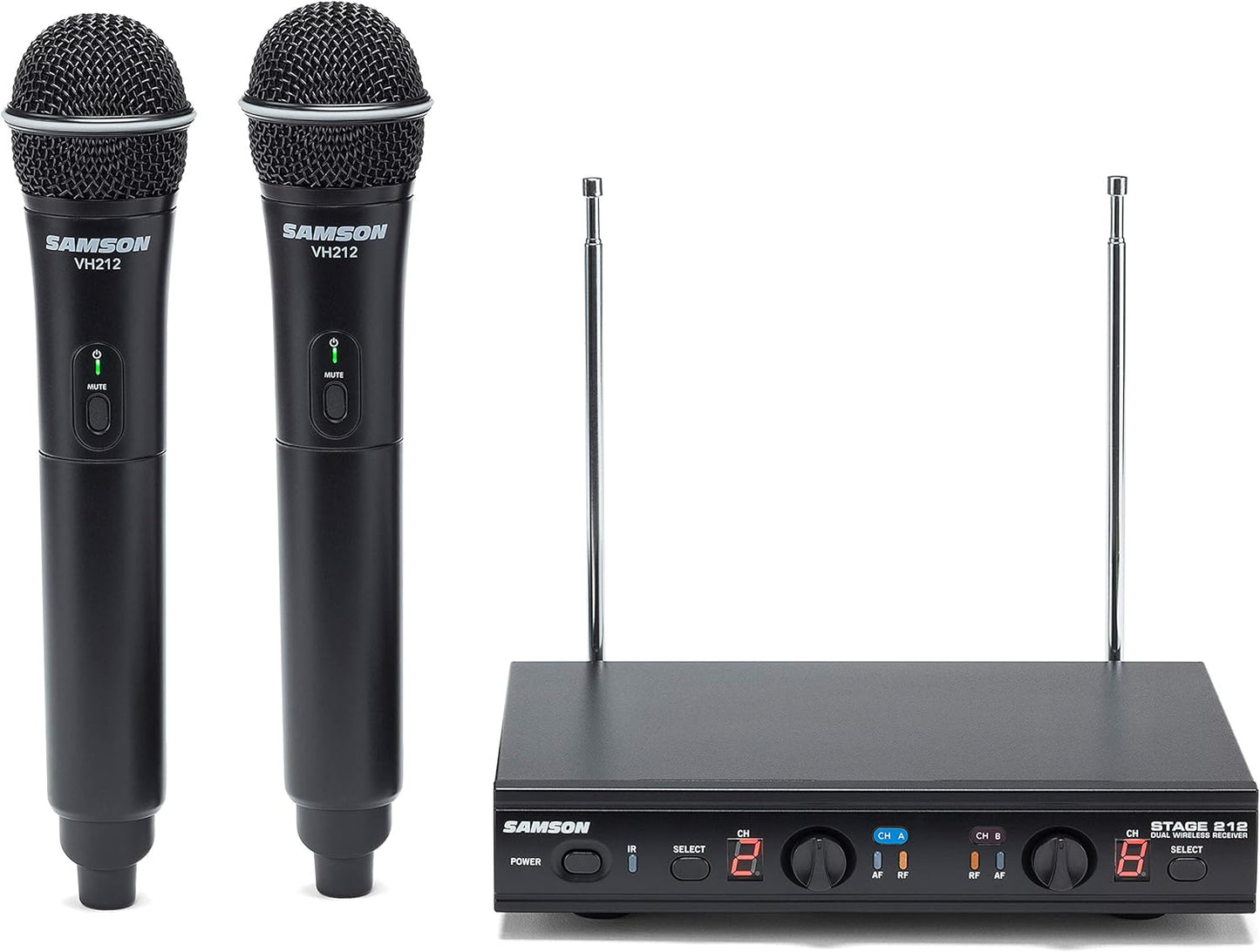 Samson SWS212HH-E Stage 212 Dual Wireless Microphone System