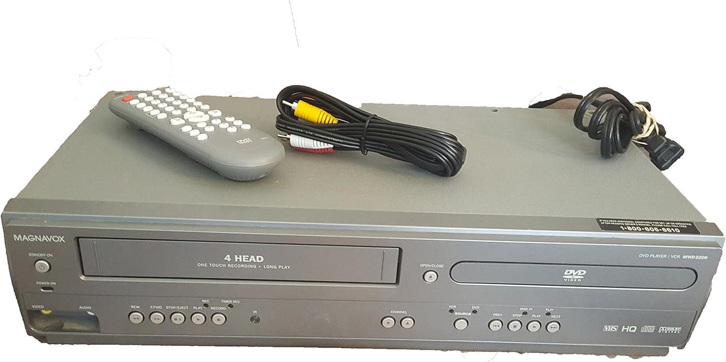 Magnavox MWD2206 DVD/VCR Combo Player
