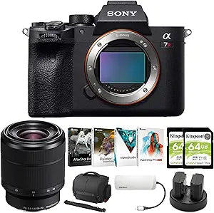 Sony Alpha a7R IV 61MP Mirrorless Camera with 28-70mm Lens Bundle