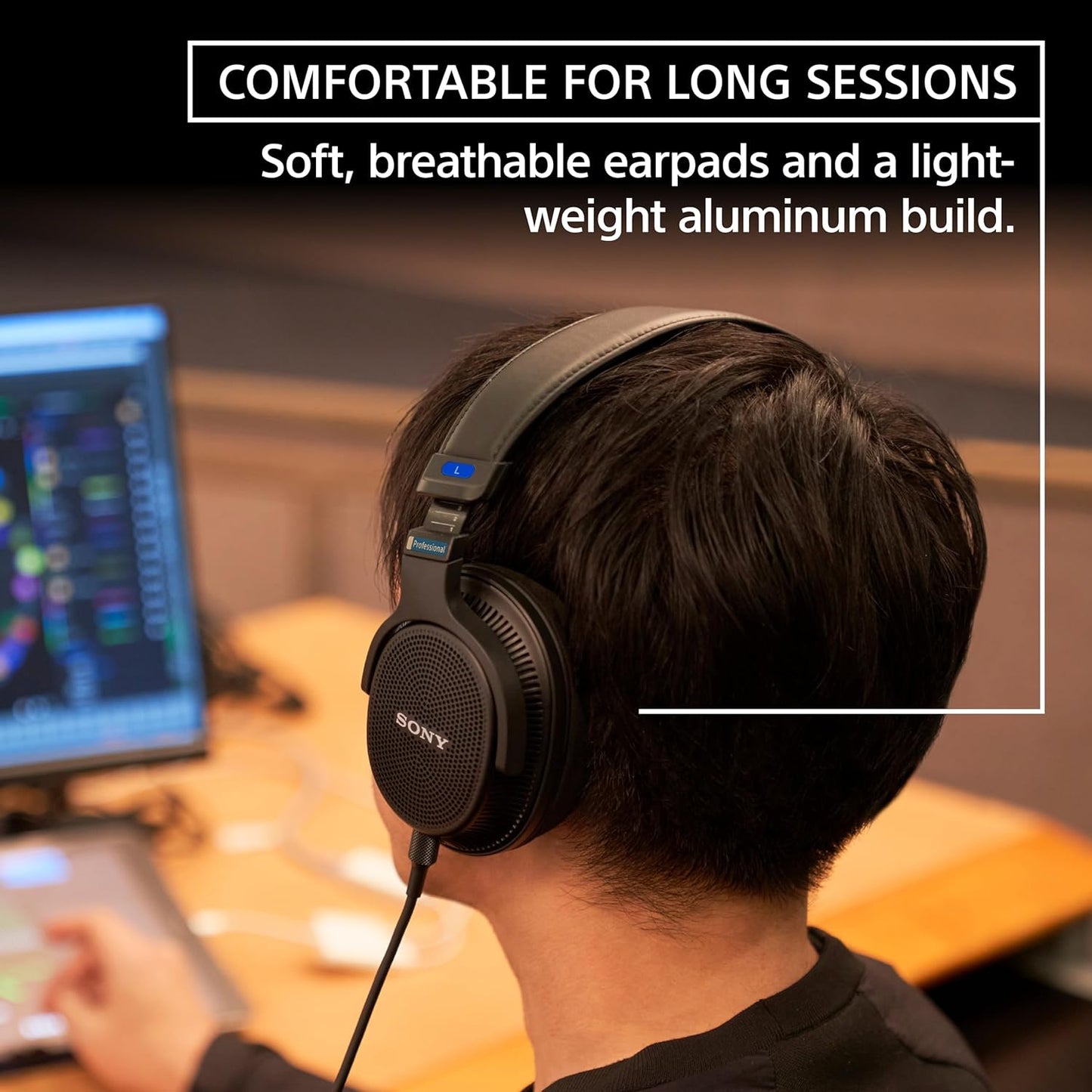 Sony MDRMV1 Open-Back Studio Monitor Headphones