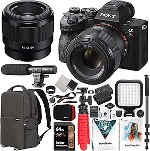 Sony E40SNILCE7RM4ABX3 a7R IV 50mm Lens Bundle — main product image