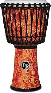 Latin Percussion LP2010-OM World Collection Circle Djembe Orange