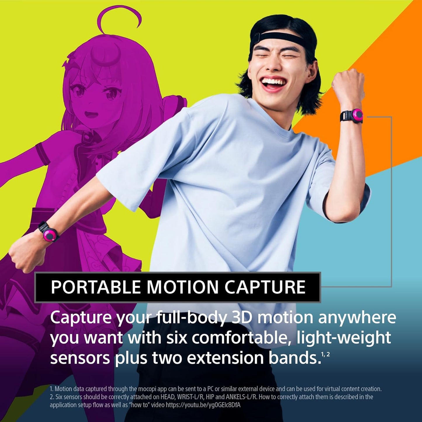 Sony QMSS1/USCXA mocopi Mobile Motion Capture System