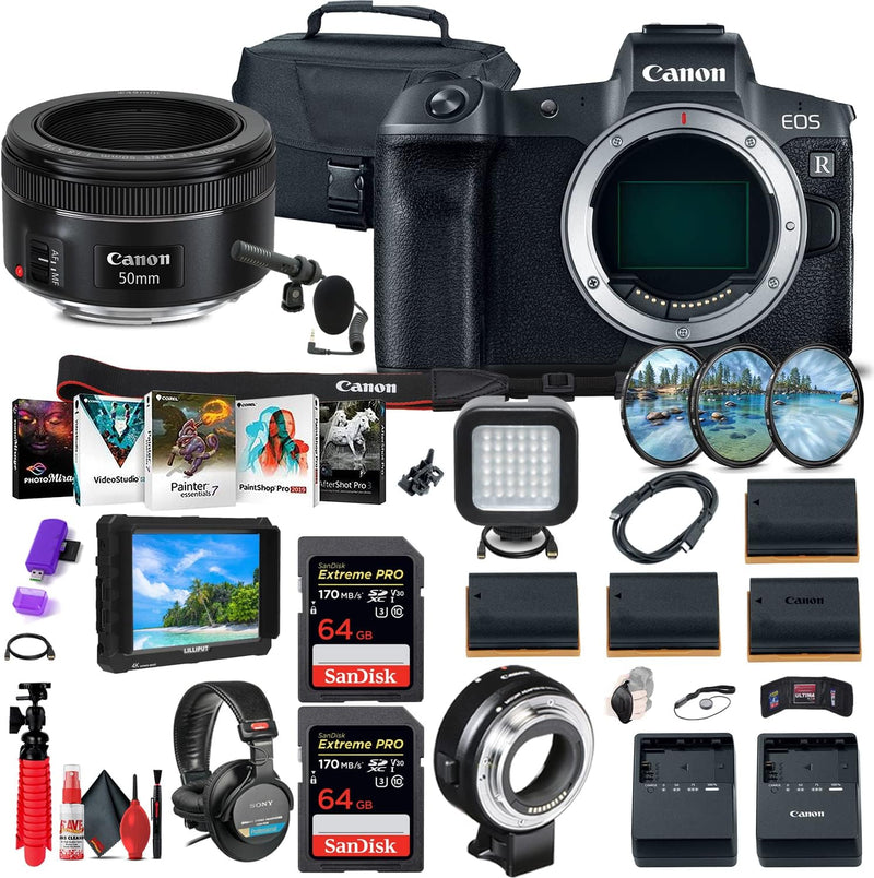 Canon 3075C002 EOS R Mirrorless Camera Bundle (Renewed) — main product image