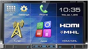 JVC KW-V51BTE 7" Bluetooth DVD Car Receiver