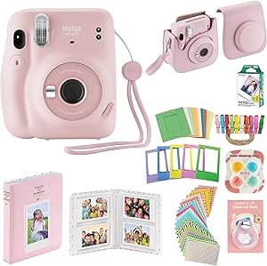 Fujifilm Mini 11 Instax Camera Bundle w/Films & Accessories