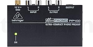 Behringer PP400 Microphono Ultra-Compact Phono Preamp — main product image