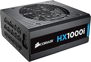 Corsair HX1000i 1000W 80+ Platinum Modular Power Supply — main product image