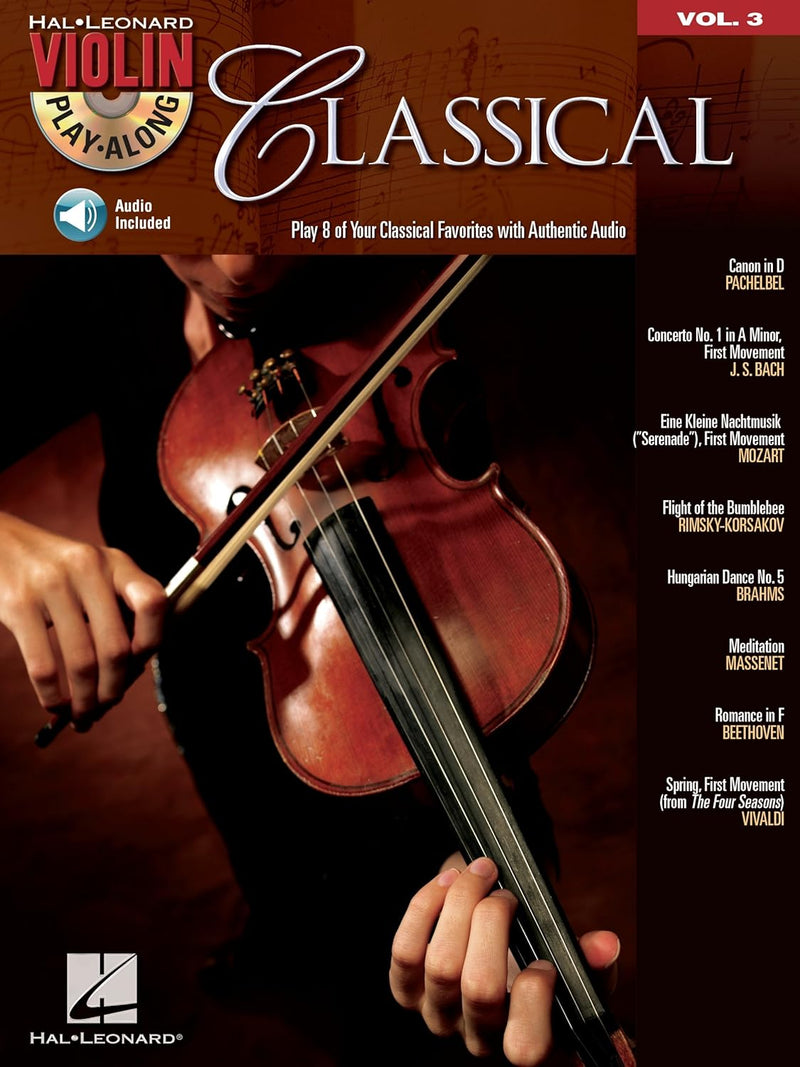 Hal Leonard Classical Violin Play-Along Volume 3 (Songbook) — main product image