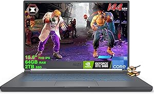 MSI Stealth 15M Gaming Laptop i7 RTX 3060 144Hz — main product image