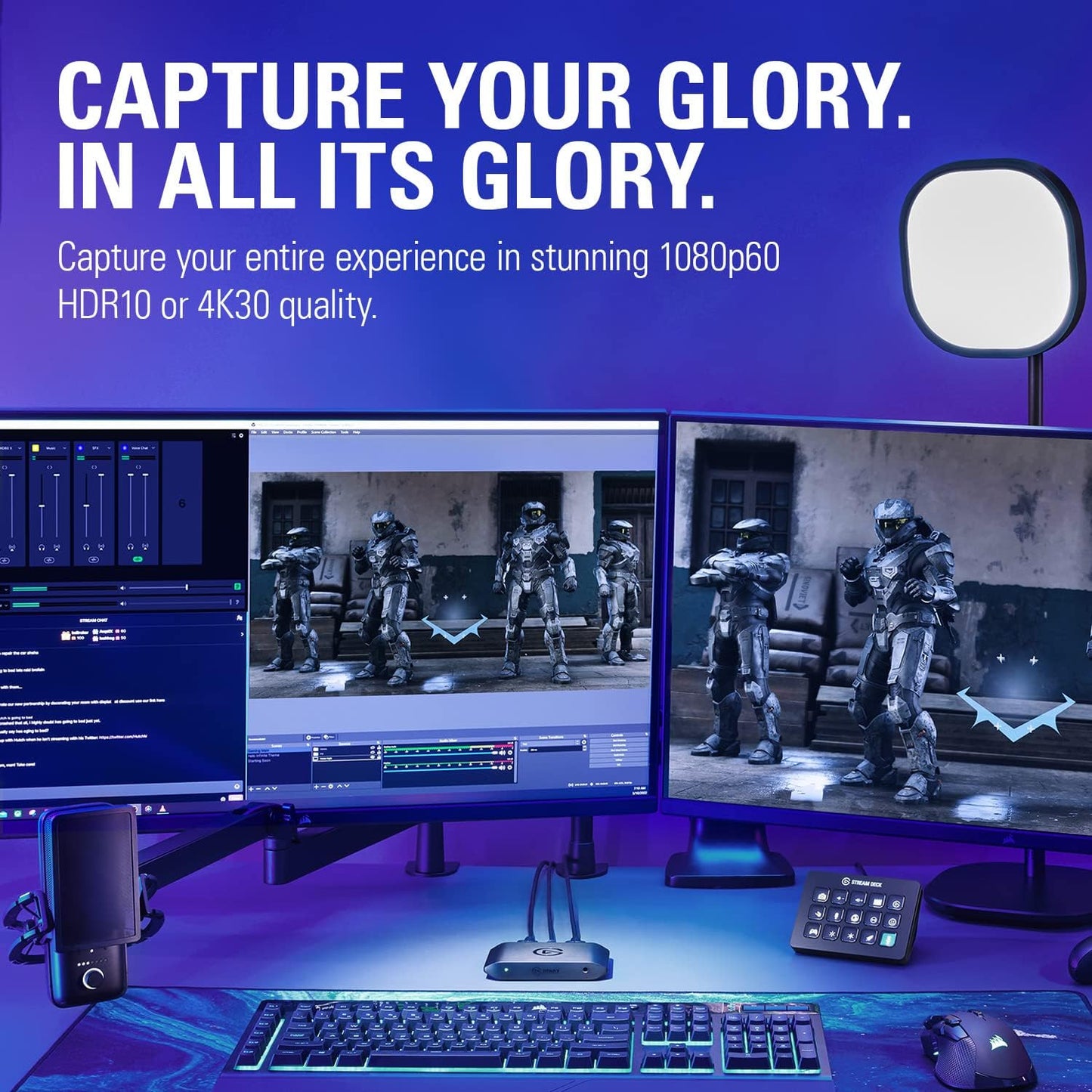 Elgato 10GBE9901 HD60 X - 4K30 Stream & Record Capture Card