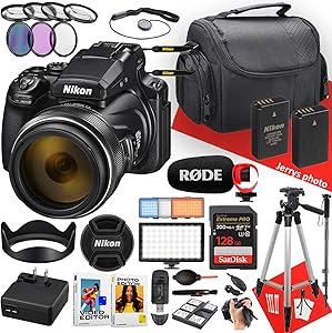 Nikon COOLPIX P1000 125x Zoom Camera Bundle