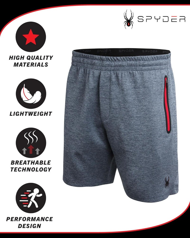 Spyder Active Shorts Men's Athletic Performance Running Shorts — main product image