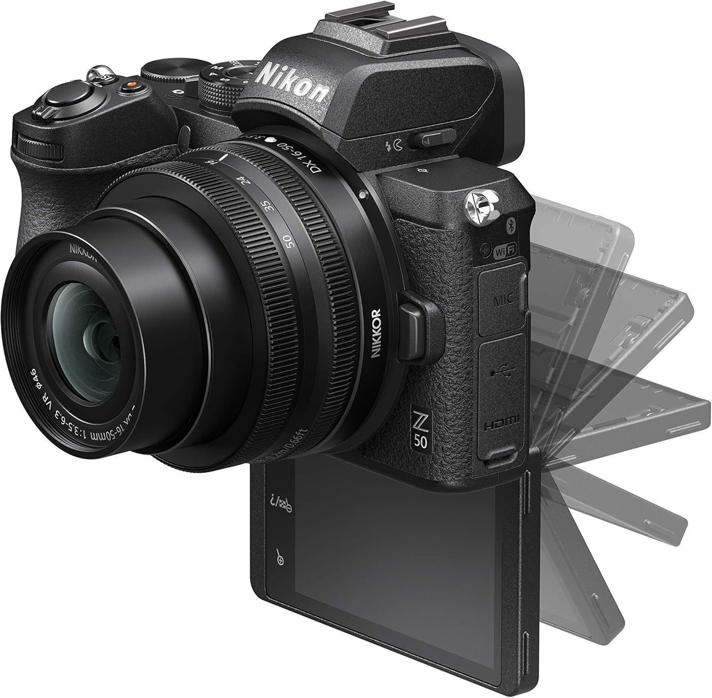 Nikon 1634 Z50 Mirrorless Camera Body (Renewed)