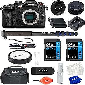 Panasonic DC-GH5M2 LUMIX Mirrorless Camera 4K Live