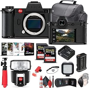 Leica 10880 SL2-S Mirrorless Camera Body Bundle