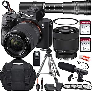 Sony Alpha a7 III Mirrorless Camera with 28-70mm Lens Bundle