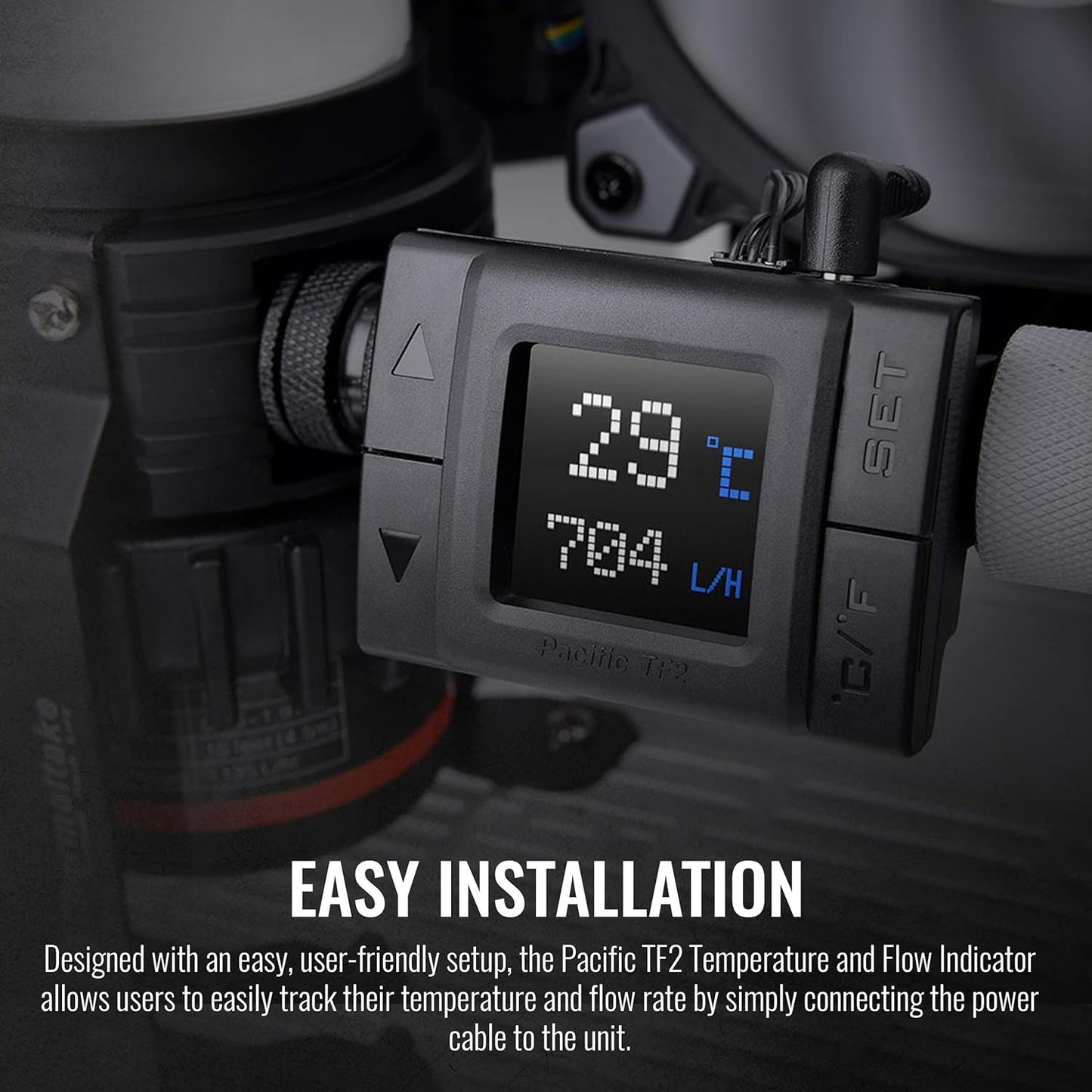 Thermaltake Pacific TF2 RGB Coolant Temperature Flow Indicator