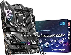 MSI Z690EDGEWID4 DDR4 Gaming Motherboard WiFi 6