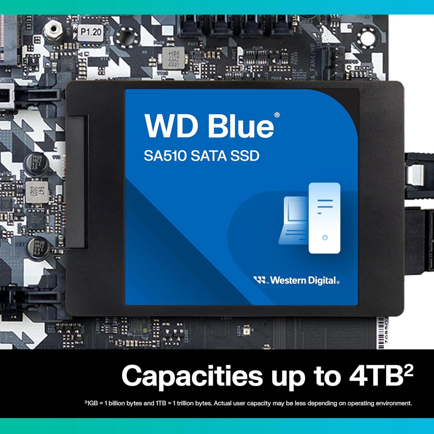 Western Digital WDS100T3B0A 1TB WD Blue SA510 SATA SSD