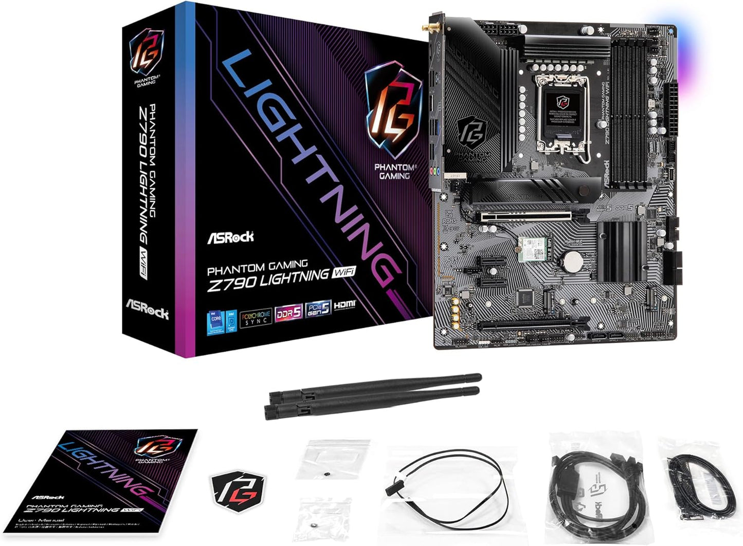 ASRock Z790 Lightning WiFi ATX DDR5 Motherboard