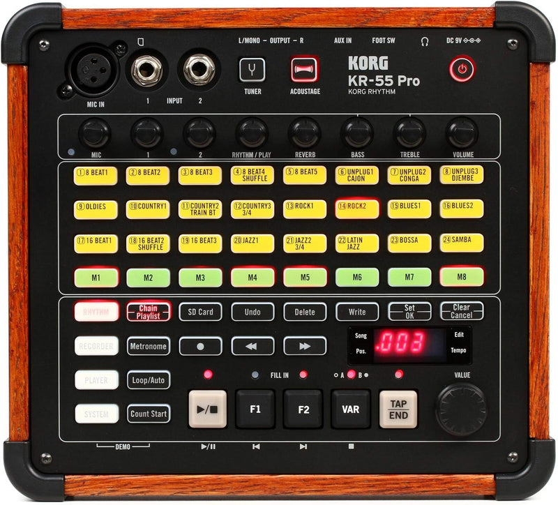 Korg KR-55 Pro Multi-Function Rhythm Digital Drum Machine — main product image