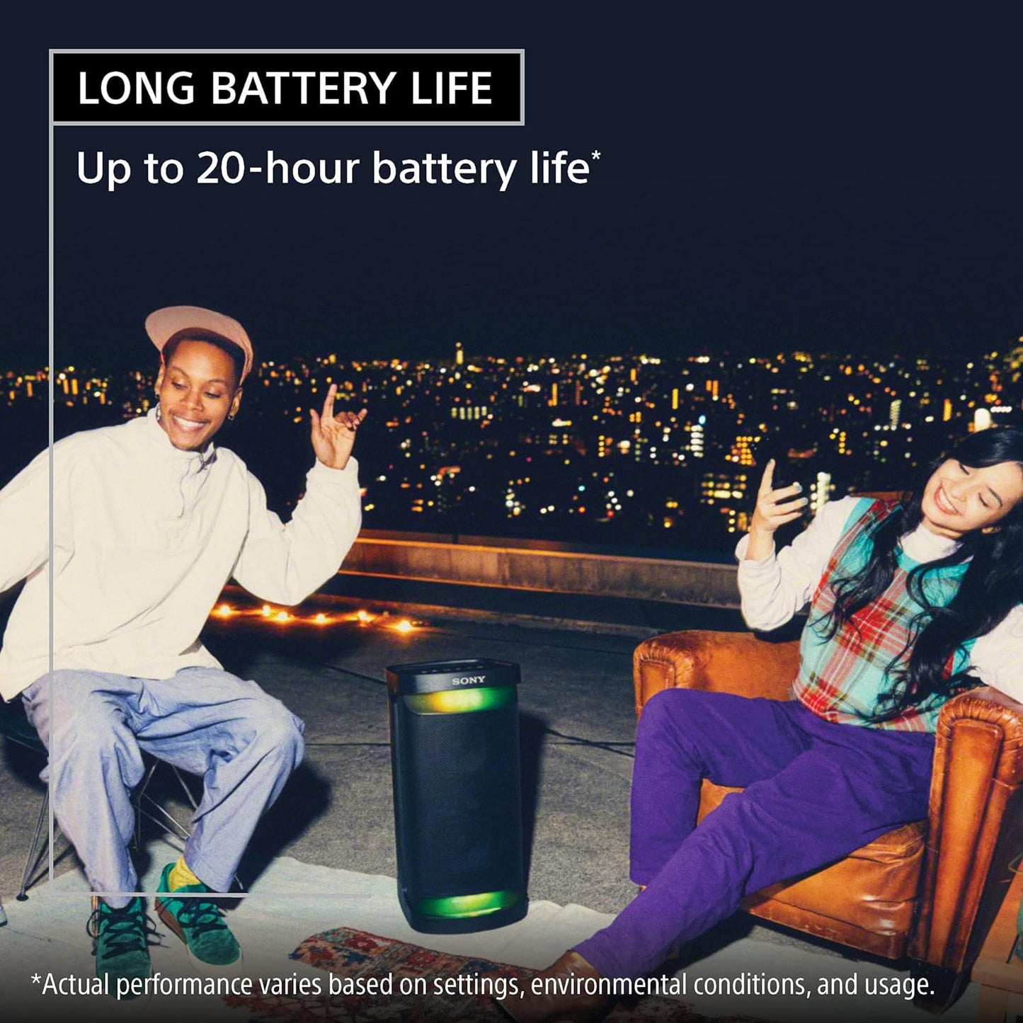 Sony SRSXP500 X-Series Bluetooth Karaoke Party Speaker