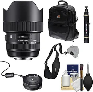 Sigma K-102106-02 14-24mm f/2.8 Art Lens Kit Canon