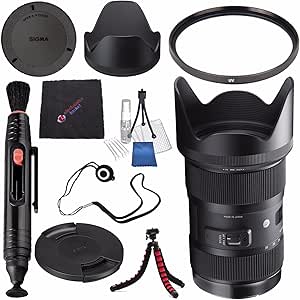 Sigma 210205 18-35mm f/1.8 Art Lens for Sony Alpha Bundle