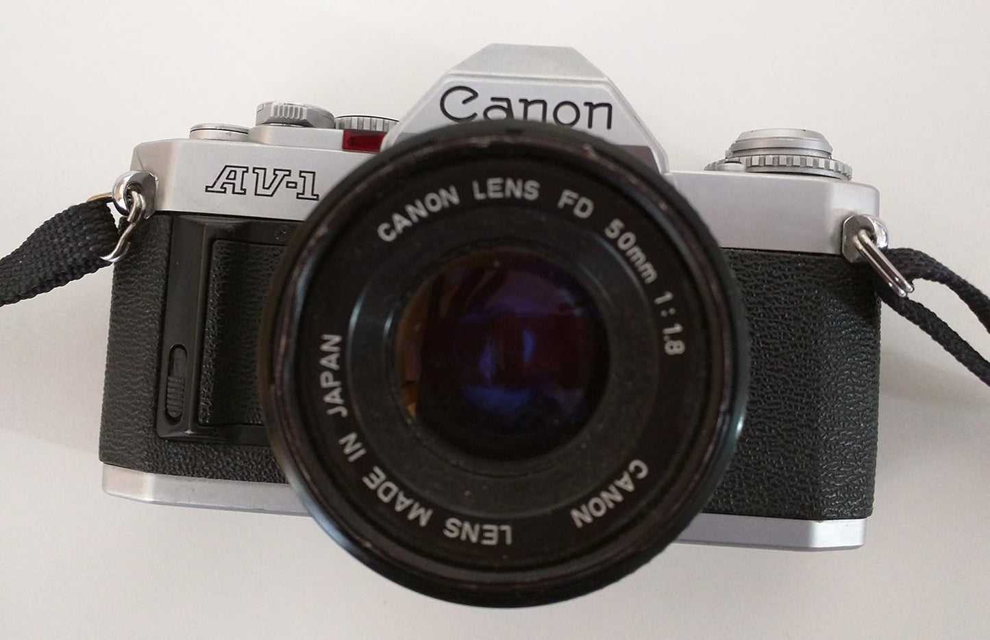 Canon C12-1801-211 AV-1 35mm SLR Camera FD 50mm Lens