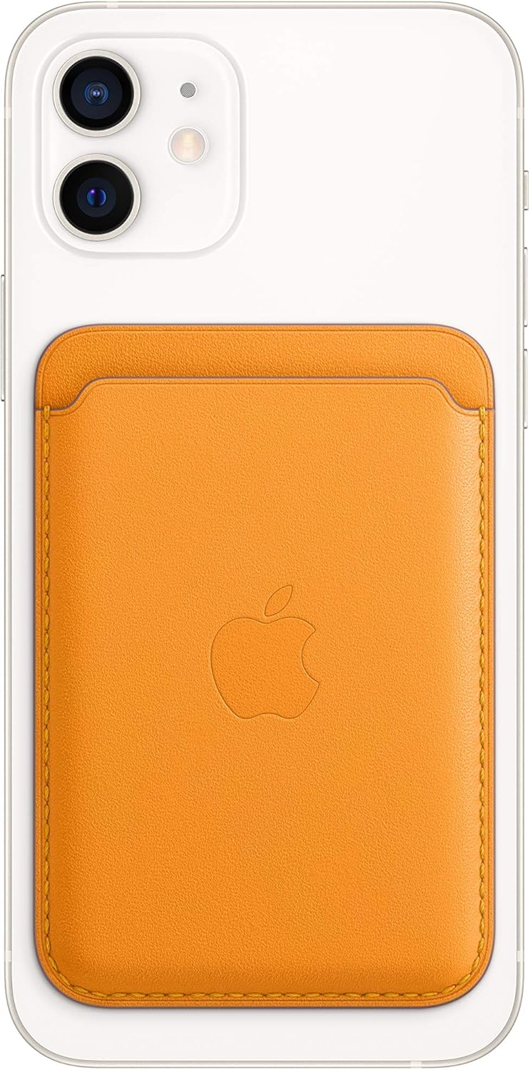 Apple MagSafe Leather Wallet - California Poppy
