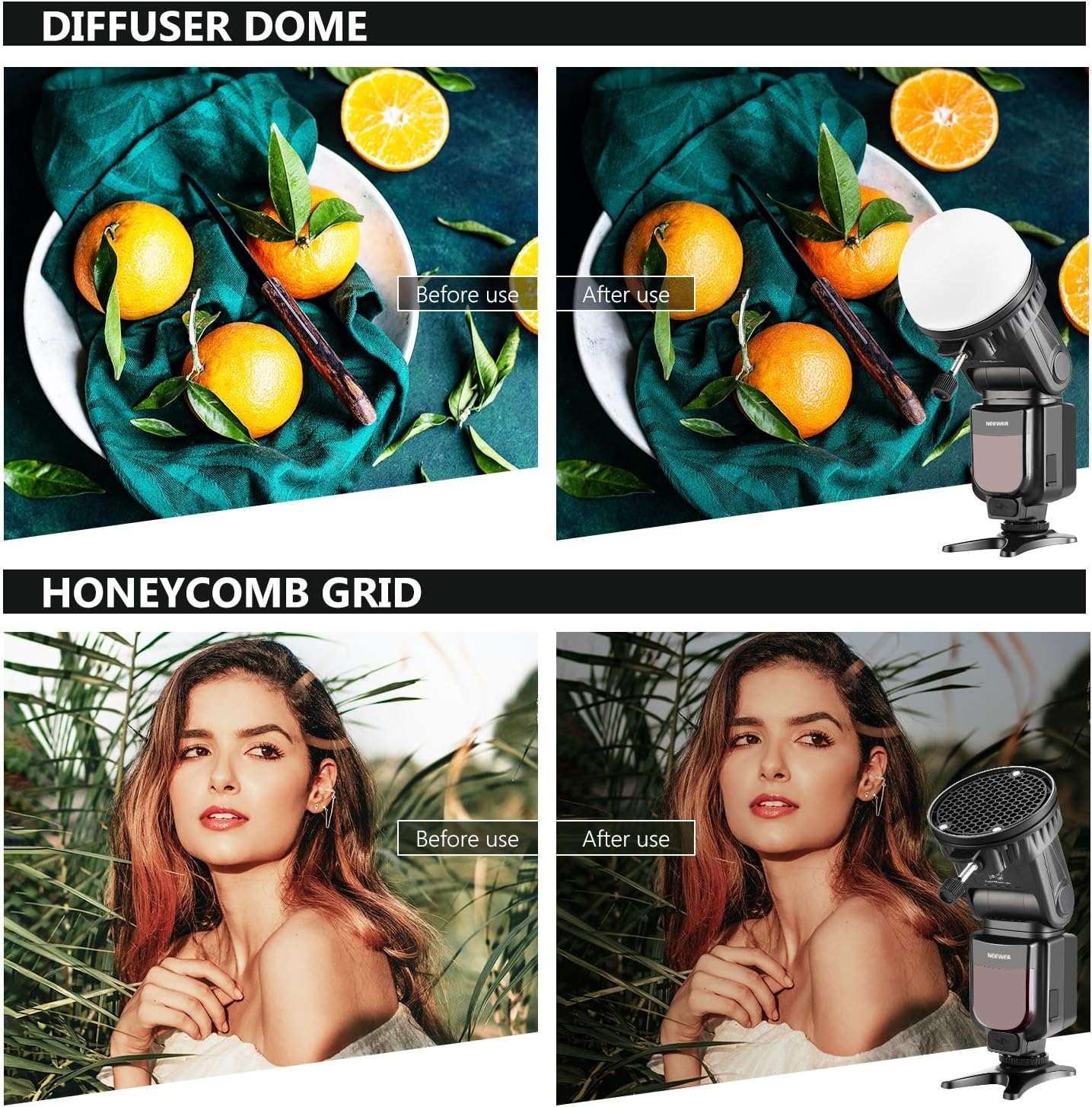 NEEWER NS-HC Magnetic Speedlite Flash Accessories Kit
