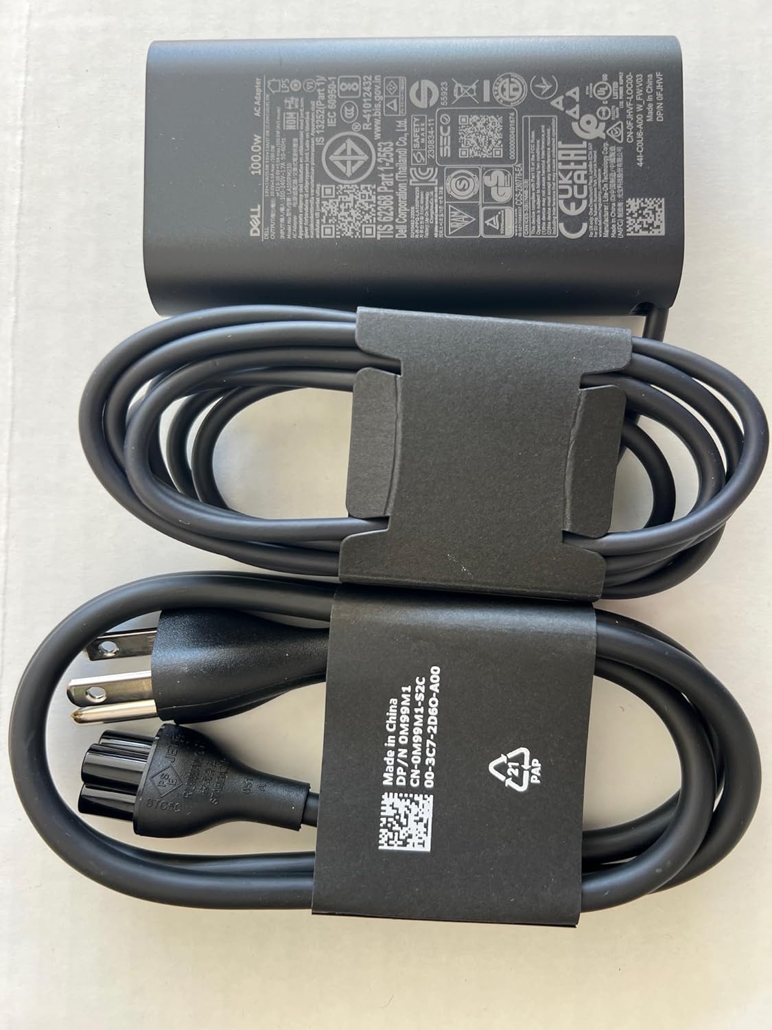 Dell LA100PM230 100W USB-C GaN Slim Adapter