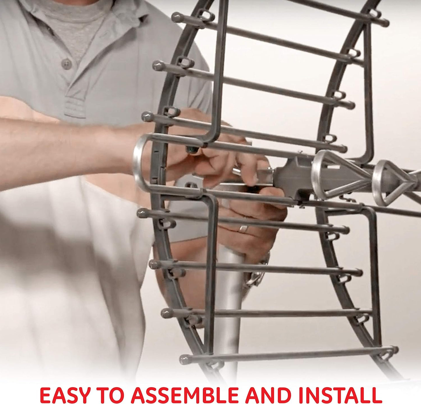 GE Attic Mount Digital TV Antenna Long Range