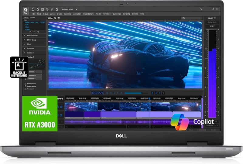Dell Precision 7670 RTX A3000 Mobile Workstation — main product image