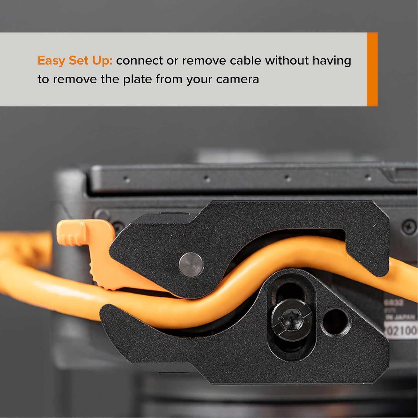 Tether Tools TG-LLP TetherGuard LeverLock Cable Plate