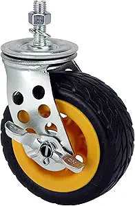 Rock-N-Roller RCSTR5X125 5" Caster 2-Pack w/Brake