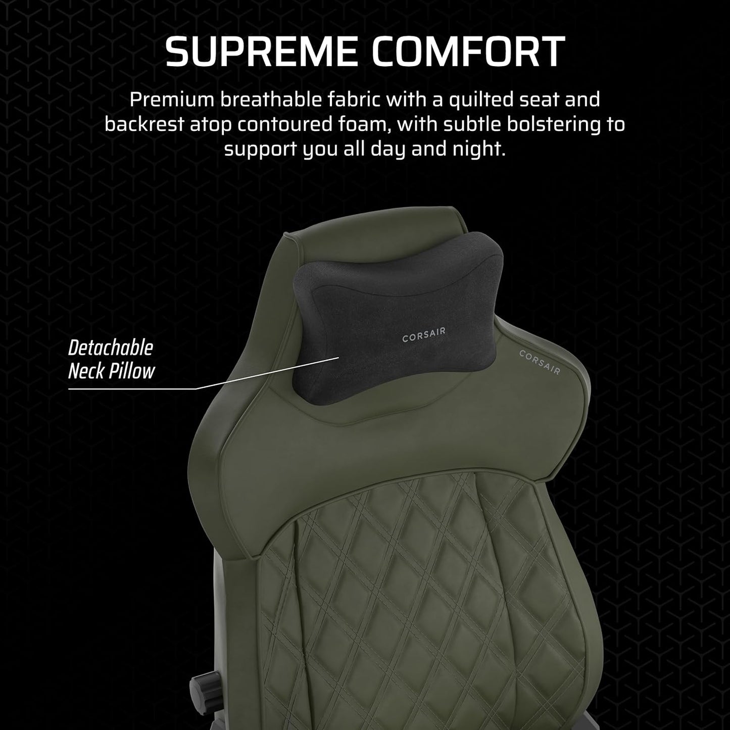 Corsair TC500 Luxe Sherwood Breathable Gaming Chair