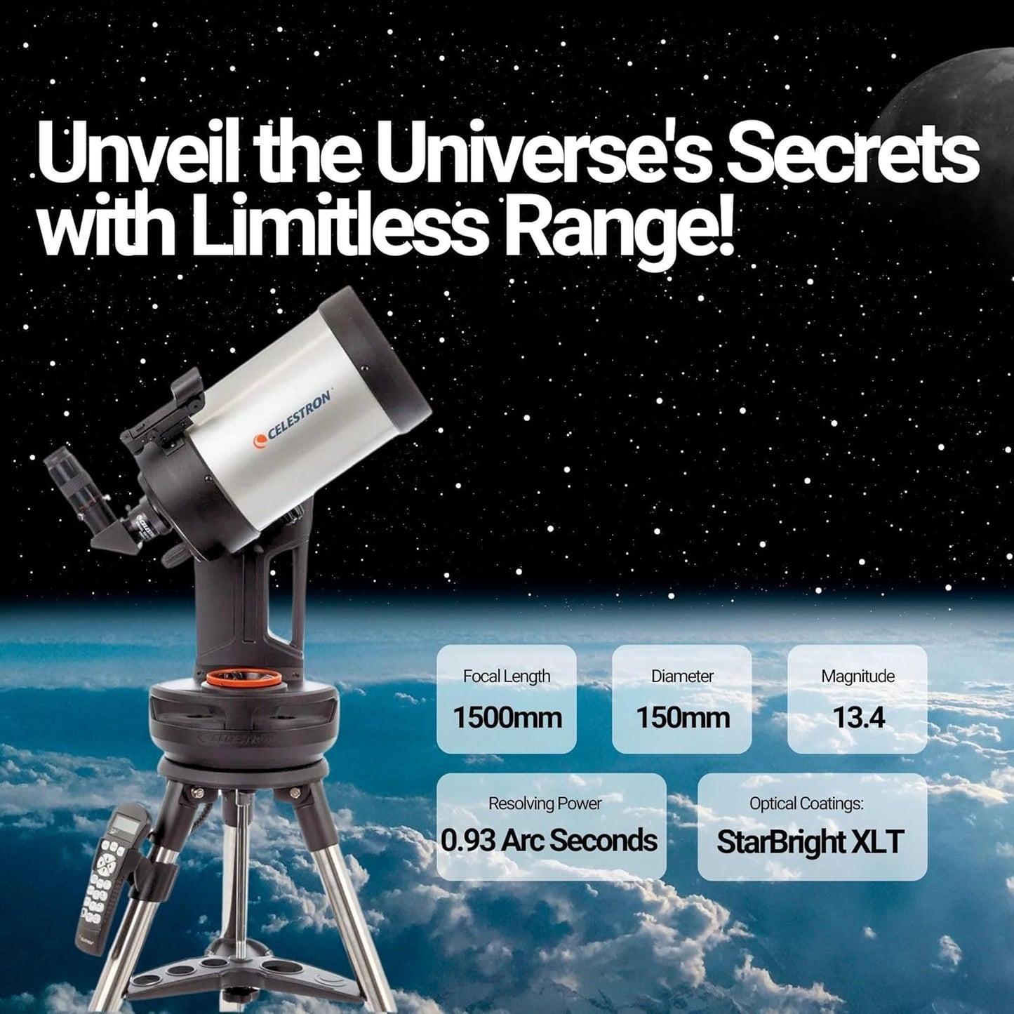 Fujifilm Celestron NexStar 6" Telescope Bundle