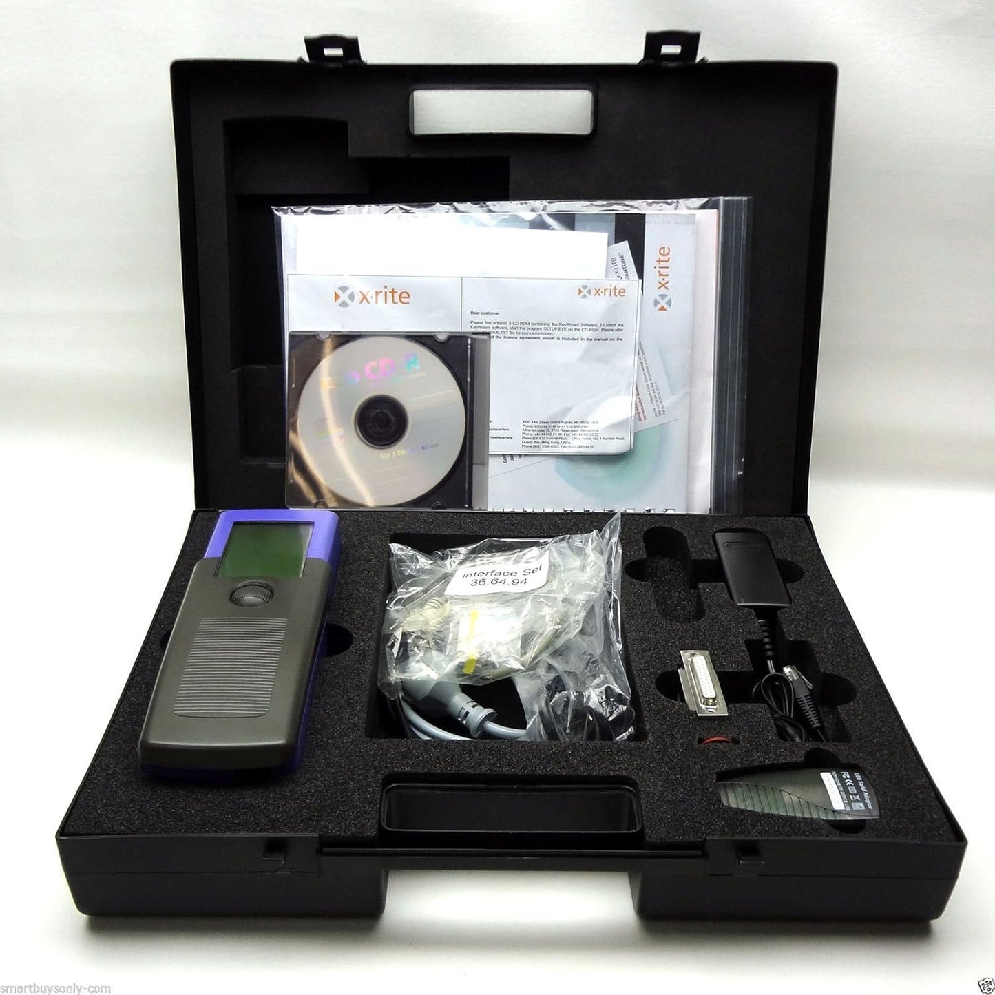 X-Rite Gretag MacBeth SpectroEye Spectrophotometer Densitometer