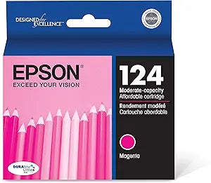 Epson T124320-S DURABrite Magenta Ink Standard Capacity