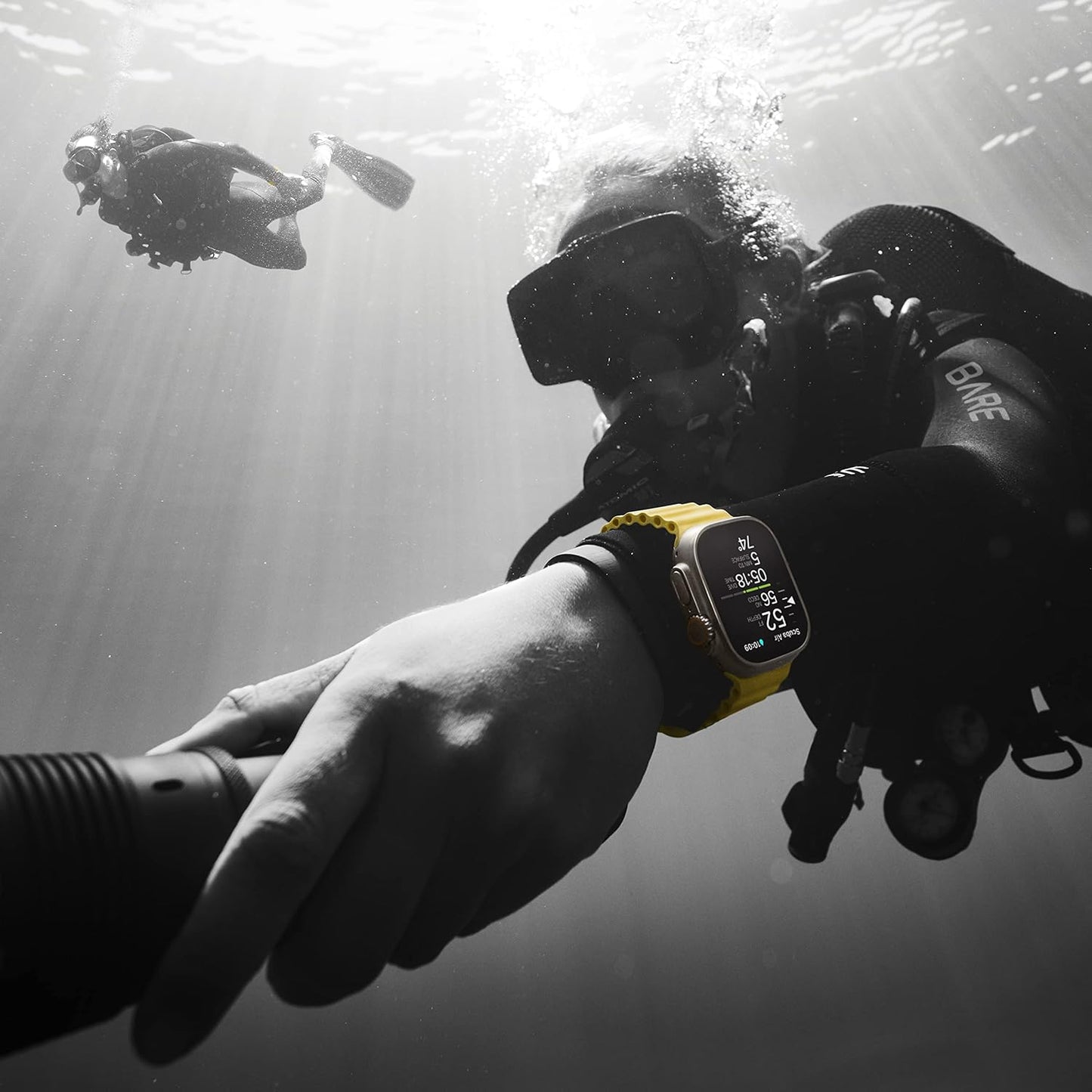 Apple Watch Ultra Titanium Midnight Ocean Band Renewed
