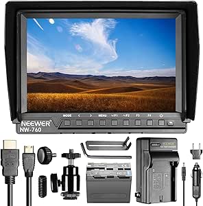 Neewer NW-760 7" IPS 4K HDMI Camera Field Monitor