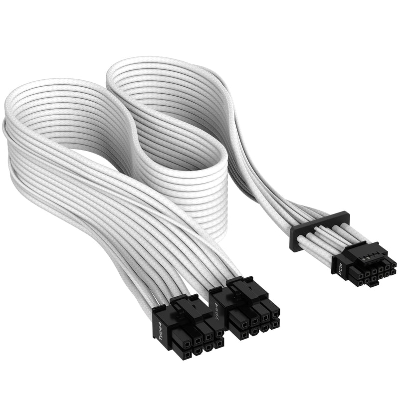 Corsair CP-8920332 600W PCIe 5.0 PSU Cable (White) — main product image