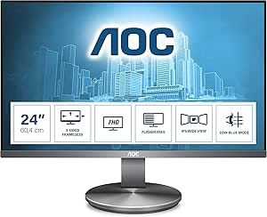 AOC I2490VXQ/BT 24IN IPS LCD Monitor - FHD