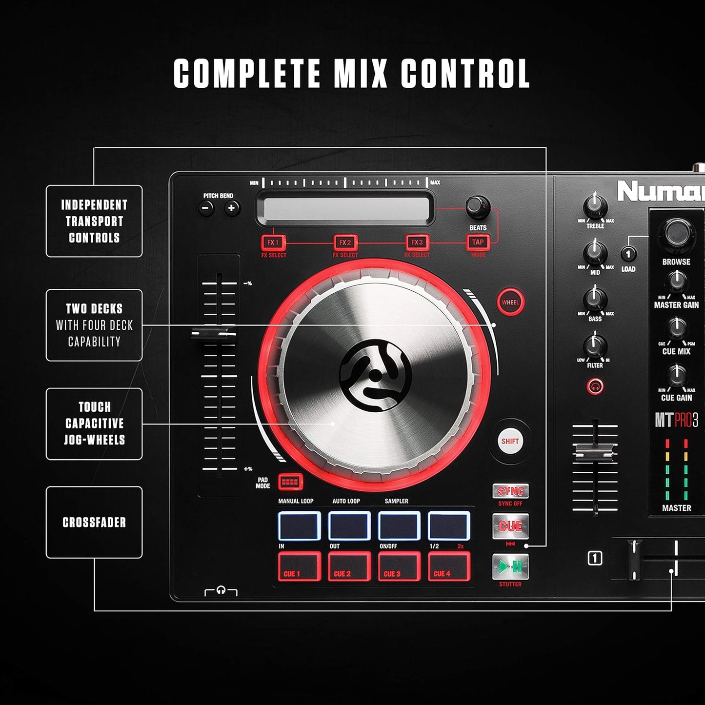 Numark MixTrack Pro III DJ Controller Serato DJ