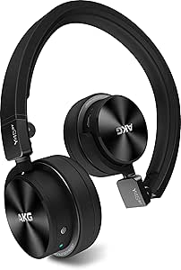 AKG Y45BTBLK Mini Wireless Bluetooth On-Ear Headphones — main product image