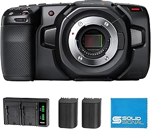 Blackmagic Design CINECAMPOCHDMFT4K Pocket Cinema Camera 4K Bundle