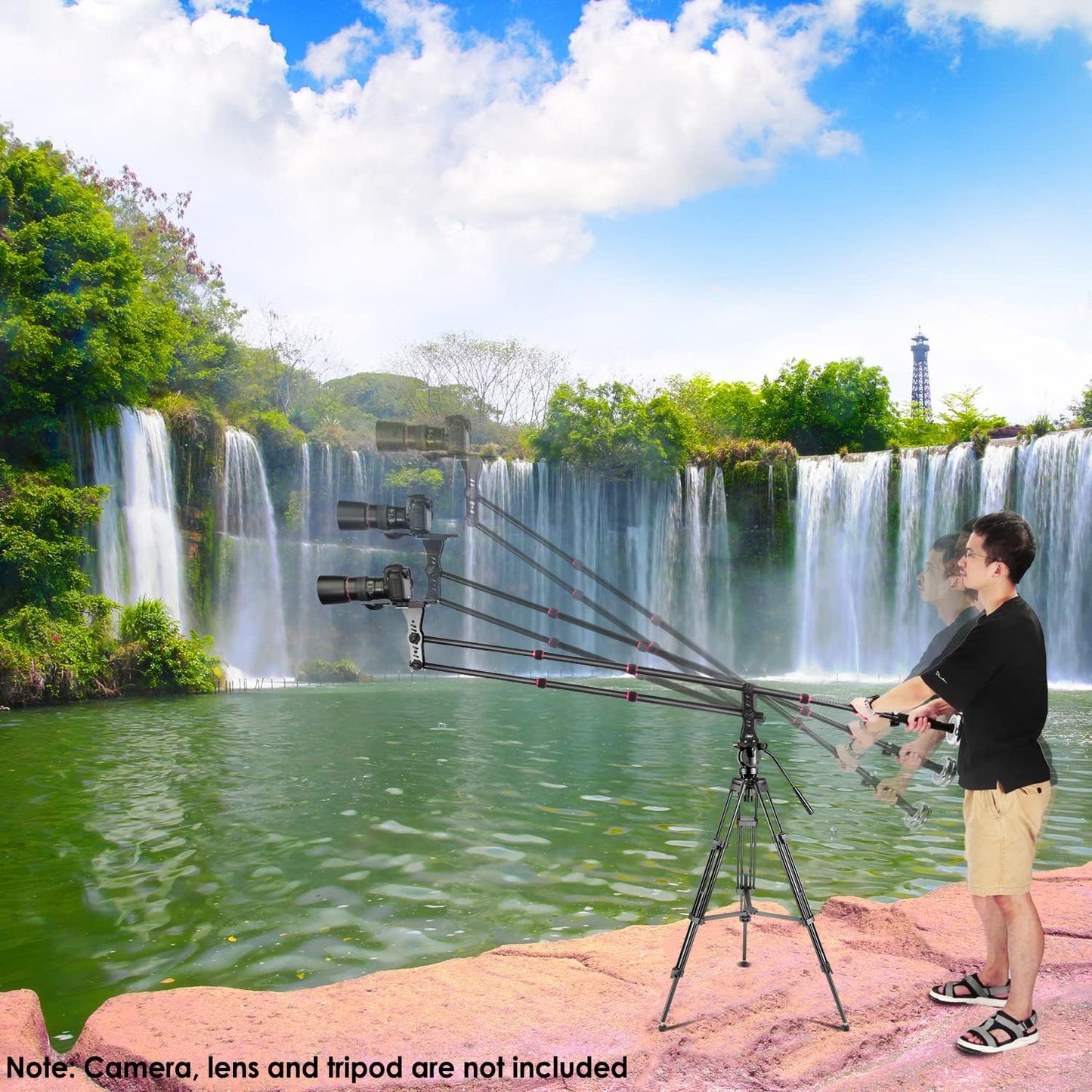 Neewer 10088329 70" Aluminum Alloy Jib Arm Camera Crane