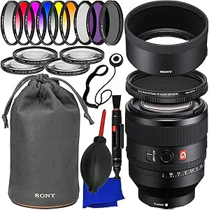 Sony SNY50F12GMDB2 FE 50mm f/1.2 GM Lens Kit: Filters & More